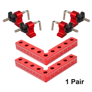 90度角度L型カーペンターツールDIYグレード木工工具OEMスクエア位置決めクランプボックス用コーナークランプ - Product Image 3
