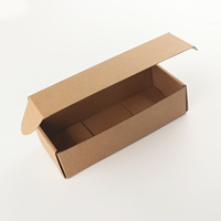 Boîte en carton ondulé personnalisable avec logo, idéale pour l'expédition de jouets, cadeaux et accessoires – Conception gratuite