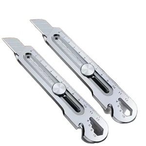 Couteau utilitaire industriel en acier inoxydable 19,5 cm, coupeur multifonction robuste pour travaux extérieurs et découpe - Product Image 4