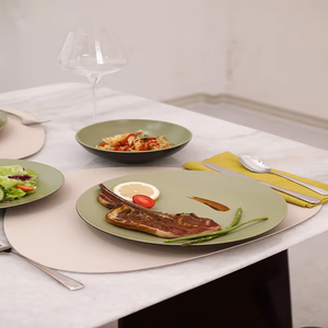 ชุดเครื่องครัวเซรามิคคุณภาพสูงลายนูน โปรโมชั่นเดือนกันยายน ชุดภาชนะใส่อาหารปลอดภัย เหมาะสำหรับการรับประทานอาหารในครอบครัว - Product Image 6