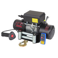 Treuil électrique homologué CE 12000 LBS avec câble en acier, étanche IP67, pour voitures RC et applications automobiles