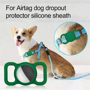 Funda protectora de silicona antipérdida para Airtag, localizador GPS con Collar para perro y gato, colorida y luminosa - Product Image 5
