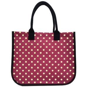 Bolsa de Yute Promocional Personalizada, Plegable, Moderna, Bolsas de Compras Impresas, Bolsa de Yute Grande - Product Image 5