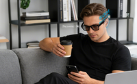 Gafas Inteligentes con IA sin Cámara, con Música, Linterna, Traducción de Texto y Voz en Varios Idiomas, Gafas de Sol Bluetooth para Vacaciones, OEM