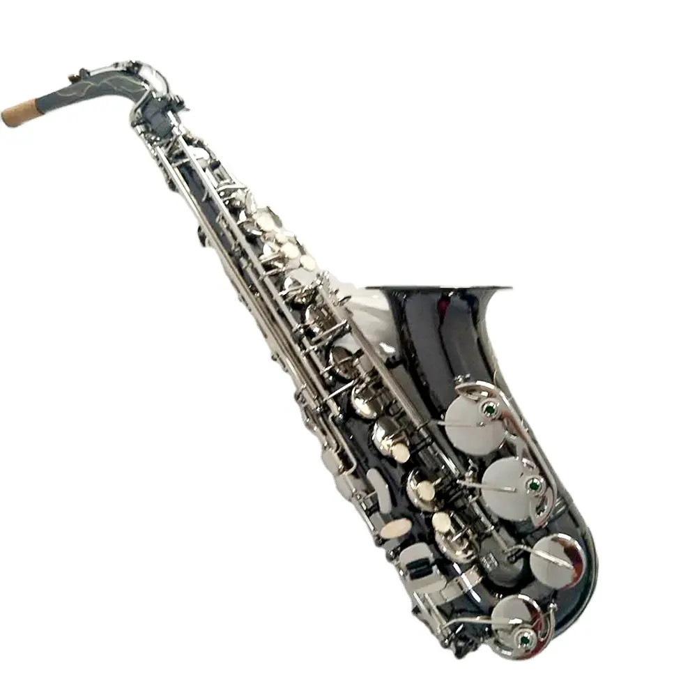 Best-selling zwarte Saxofoon alto Eb vernikkeld key/instrumenten