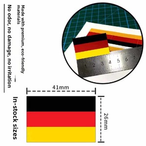 Exclusivité transfrontalière 2026 pour autocollants de tatouage drapeaux rectangulaires États-Unis Canada Mexique Match de football Événement sportif Résistant à l'eau - Product Image 2