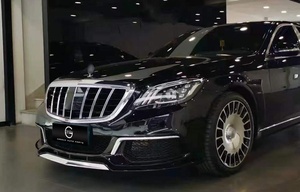 W222 Cũ Để New Body Kit Đối Với Mercedes Benz W222 S600 S500 S350 Nâng Cấp W222 <span class=keywords><strong>B</strong></span> Xe <span class=keywords><strong>Bumper</strong></span> Đèn Pha Phía Trước Phía Sau Xe <span class=keywords><strong>Bumper</strong></span> - Product Image 5