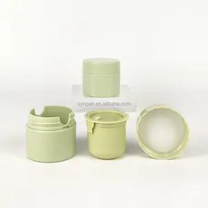 Milieuvriendelijke Plastic Cosmetische Potten Van 50Ml Petg Recyclebare Roompot Bodyboterbakjes