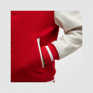 Chaqueta Universitaria de Béisbol Personalizada con Logotipo, Chaquetas Universitarias de Béisbol Bordadas en Chenilla de Lana - Product Image 1