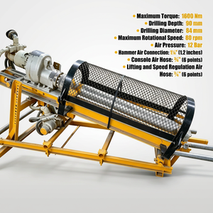 Máquina Neumática Profesional para Fijación de Suelos de 12 Barras con Barra de Perforación COP4 y Salida de 1600NM para un Anclaje Eficiente del Suelo - Product Image 1