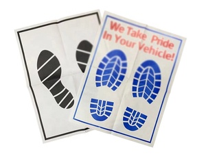 Disposable Kraft <strong>Paper</strong> Floor <strong>Mats</strong> for <strong>Cars</strong> With Logo - Product Image 3