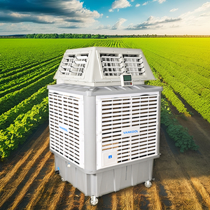 Ventilador de pie industrial resistente de 25000cmh, enfriador evaporativo de pantano, conducto de <span class=keywords><strong>aire</strong></span> <span class=keywords><strong>acondicionado</strong></span>, ventilador de arrullo grande - Product Image 1