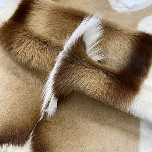 Pelle di pelle di vera antilope su misura pelle di pelle pelle pelle di capra capelli lunghi - Product Image 5