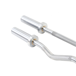 Durable Fitness Sports Equipment Strength Gym 47 Inch Curl <strong>Bar</strong> 300LB 1.2m Ob-47 <strong>Curling</strong> Barbell <strong>Bar</strong> - Product Image 4