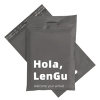 Sacs d'Expédition en PE Personnalisés Recyclables, Logo Personnalisé Express, Sac Courrier Compostable pour Vêtements avec Poignée