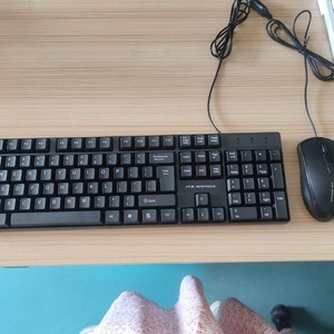 Ice Armor HS K104 <b>Wired</b> Full Size Membrane <b>Keyboard</b> With Numeric Keypad For Gaming And Office Use - Product Image 2