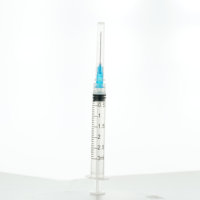 Seringue vétérinaire jetable 3ml 23G 25MM, seringues de sécurité 3cc, stérilisation au gaz EO