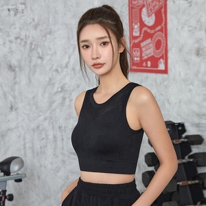 Vendita calda da donna <span class=keywords><strong>reggiseno</strong></span> <span class=keywords><strong>sportivo</strong></span> a tazza fissa senza soluzione di continuità ad alto impatto rapido abbigliamento <span class=keywords><strong>sportivo</strong></span> Fitness Yoga per donne - Product Image 6