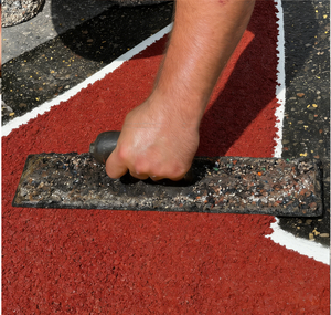 Material de Suelo de Caucho EPDM con Resistencia a la Abrasión y Estabilidad Estructural para Canchas Deportivas, Suelos Seguros para Niños y Áreas Públicas - Product Image 1