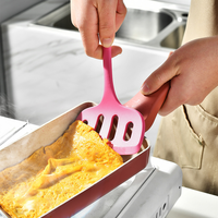 2025 nouveaux ustensiles de cuisine en Silicone rose pour femmes produit de cuisine comme cadeau spatule de cuisson ensemble tranche de poisson cuisine chine Shopping