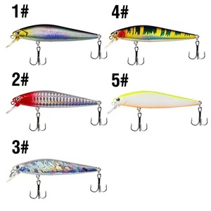 Señuelo de pesca Stock Sinking Minnow 5g-14g, para toda la profundidad, altamente reflectante, de lanzado largo, cebo duro con 3 ojos 3D para perca, mandarina, lubina y pez cola roja. - Product Image 2
