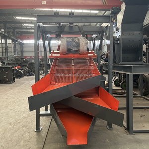 Meerlaags Zandgaas Zeef Scherm Zand En Grind Vibrerende Scherm Machine Met Transportband - Product Image 5