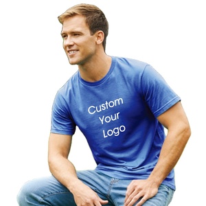 T-shirts graphiques pour hommes OEM, col rond, impression sérigraphique, manches courtes, 100% coton, design de logo personnalisé, marque célèbre, été - Product Image 2