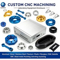 Custom Sheet Metal Fabricated Aluminum Stainless Steel Laboratory Test Equipment Housing Precision Welded Instrument Enclosure