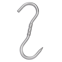 Vente en gros d'outils à double crochet SS304 robustes personnalisés ODM OEM pour viande et volaille de boucherie