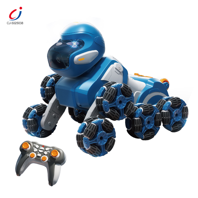 Chengji Robotics Educational Toy Artificial Intelligence Stunt Eight Wheel Mechanical Gorilla Shape Intelligent Animal Robot Toy