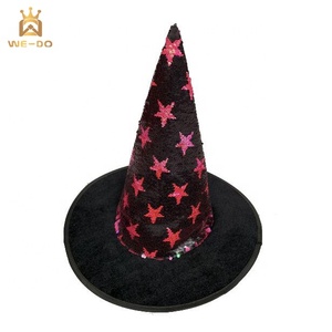 Costume de Cosplay Accessoire Adultes Cosplay <span class=keywords><strong>Chapeau</strong></span> Noir Halloween <span class=keywords><strong>Chapeau</strong></span> de Sorcière - Product Image 2