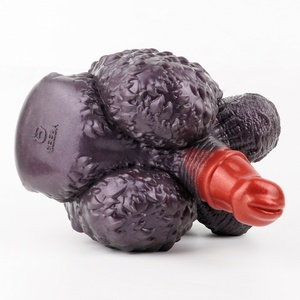 Male Monkey Hip Masturbators with 9cm <b>Dildo</b> Silicone Animal Sex Doll Adult Penis Training Sex Toys Pocket Pussy for Couple Gay - Product Image 4