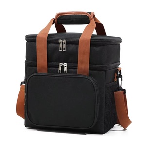 Grand sac isotherme portable <span class=keywords><strong>Oxford</strong></span> pour le déjeuner, les pique-niques, le camping, la plage, sac isotherme avec bandoulière, porte-bière avec <span class=keywords><strong>poignée</strong></span> - Product Image 4