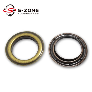 Anneau de rideau en <span class=keywords><strong>métal</strong></span> chromé en acier inoxydable Szone 40 mm avec clip pour rideau - Product Image 3
