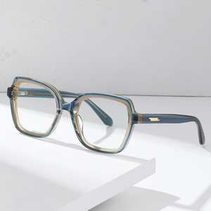 Wholesale Luxury Stylish Rectangle Thickness Acetate CE Certified Unisex Optical Spectacle Frames for <strong>Reading</strong> <strong>Glasses</strong> <strong>4</strong> Colors - Product Image 2