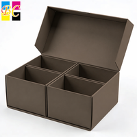 Boîte de rangement pour bijoux personnalisée avec impression, emballage cadeau durable pour le rangement des chaussettes, des sous-vêtements, des montres, emballage cadeau
