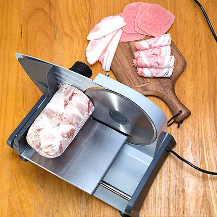 Multifunctional Electric Plastic Household Kitchen Appliance Fruit Vegetable Bread Cooked Meat Slicer Eco-friendly Pure Copper