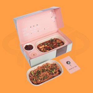 Caja de galletas impresa con logotipo personalizado, embalaje de panadería con papel tisú a prueba de grasa, caja de papel para galletas - Product Image 2