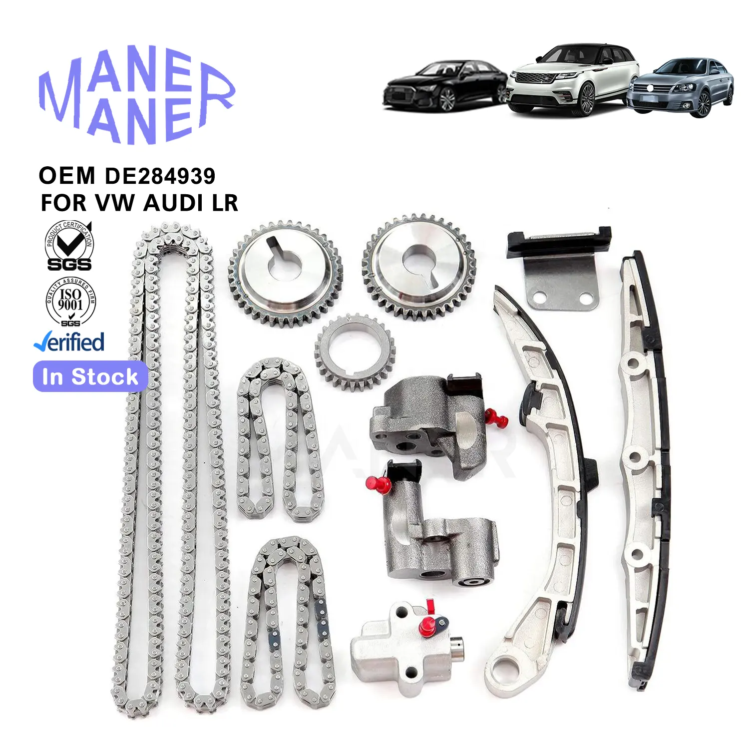 MANER Auto Engine Systems DE284939 manufacture well made Timing Chain Kit for Nissan car