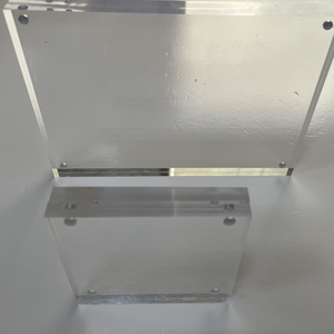 Chất lượng cao tùy chỉnh kích thước <span class=keywords><strong>Acrylic</strong></span> Khung ảnh khung ảnh từ 20mm Độ dày - Product Image 5