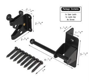 Thép Phổ Nhiệm Vụ Nặng Nề Hàng Rào Cổng Chốt Thép Cho Gỗ Vinyl <span class=keywords><strong>PVC</strong></span> Nhôm Thép Hàng Rào Có Thể Khóa Ngoài Trời - Product Image 5