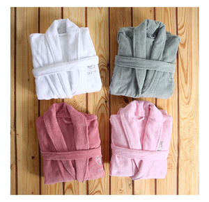 Sfusi coppia accappatoi donna 1 pezzo Hotel Spa ragazze rapina da bagno 100% cotone Hotel - Product Image 2