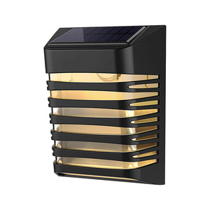 Lampe murale solaire YH0614, lumière LED extérieure étanche pour jardin, cour, clôture, éclairage paysager - Product Image 4