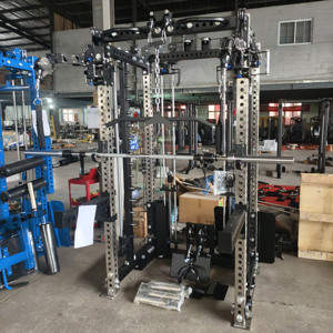 Commercial <b>Gym</b> Fitness Equipment New Design Multi Functional Trainer Smith Machine Exercise Workouts for <b>Gym</b> Club - Product Image 1