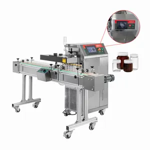 Machine automatique de cachetage de scellant d'induction de joint de papier d'aluminium de prix usine pour des bocaux de bouteilles