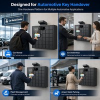 Casillero para Llaves de Concesionario de Autos con Sistema Electrónico de Control de Llaves para Operaciones de Venta, Servicio y Taller