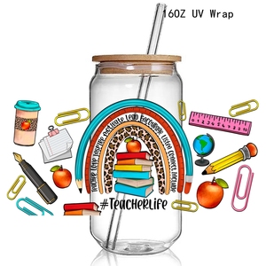 35000 + venta al por mayor nuevo Uv Dtf Cup Wraps <span class=keywords><strong>mejor</strong></span> maestro Uv Dtf Cup Wrap transferencias pegatinas Libbey Cup16OZ calcomaní<span class=keywords><strong>a</strong></span> de impresión de vidrio - Product Image 5