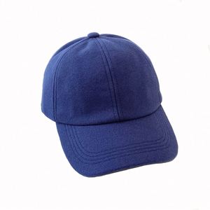 Casquettes de sport douces et confortables pour l'automne et l'hiver, logo personnalisé, casquette de baseball tendance, casquette de baseball en laine pour se tenir au chaud - Product Image 6