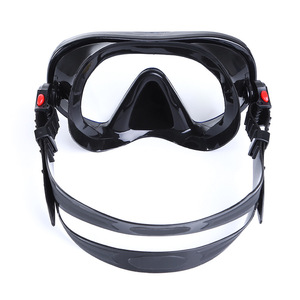 Masque de plongée sans cadre, verre trempé 4,0 mm, silicone, adulte, anti-buée, sports nautiques - Product Image 2