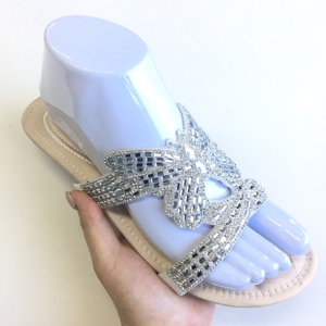 Sandales délicates et élégantes pour femmes, en PU, durables, confortables et respirantes, livraison FOB en 20 jours - Product Image 3